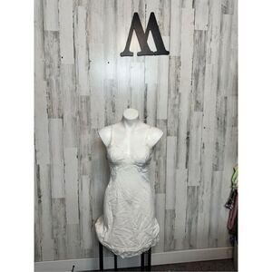 White lingerie one piece